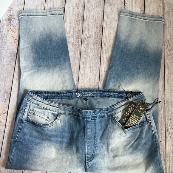 DG2 Diane Gilman Cropped Jeans NWT 1XT - Picture 2 of 5